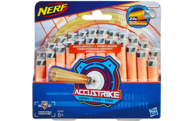 Набор патронов Hasbro Nerf Accustrike, 24 штуки (C0163)
