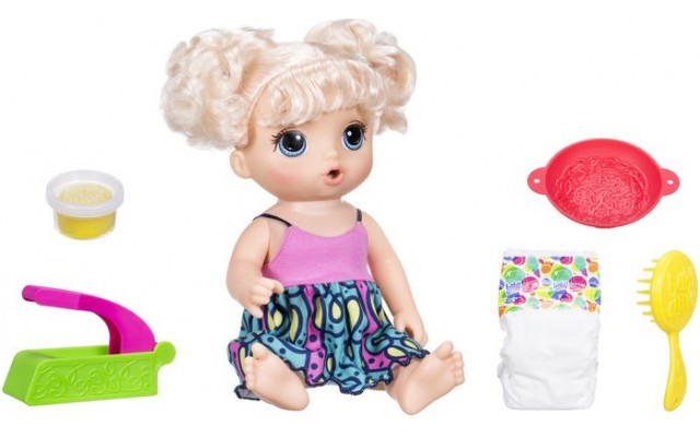 Лялька Hasbro Baby Alive Малятко і локшина, 33 см (C0963)
