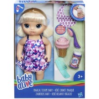 Кукла Hasbro Baby Alive Малышка с мороженым, 30.5 см (C1090)