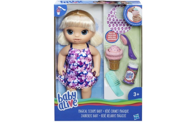 Кукла Hasbro Baby Alive Малышка с мороженым, 30.5 см (C1090)