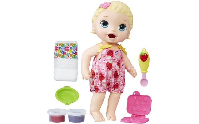 Кукла Hasbro Baby Alive Малышка Лили со снеками, 30.5 см (C2697)