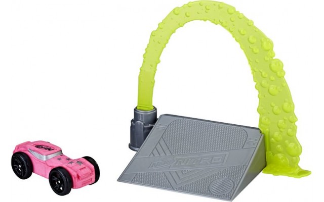 Ігровий набір Hasbro Nerf Nitro Машинка з перешкодою Slimestream (E0153/E2537)