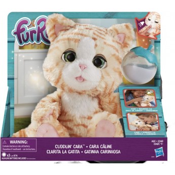 Интерактивная игрушка Hasbro Furreal Friends Покорми котёнка, со звуком (E0418)