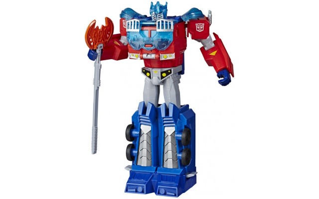 Ігрушка Hasbro Transformers Кибервсесвіт Атакер Оптимус Прайм, 22.5 см (E1885/E7112)