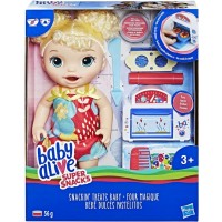 Кукла Hasbro Baby Alive Малыш и пища, 32 см (E1947)