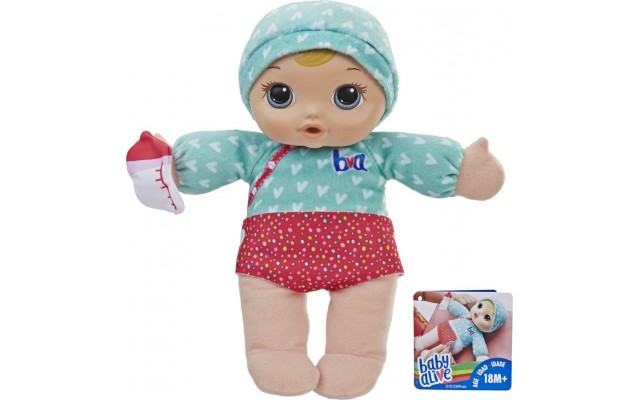 Кукла Baby Alive Hasbro Для нежных объятий, 17 см (E3137)