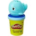 Баночка пластилина Play-Doh с фигуркой-помпой кита на крышке (E3365/E3411) title=