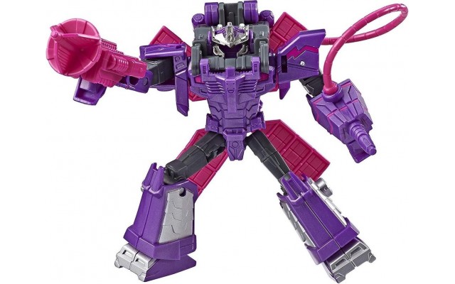 Фігурка Hasbro Transformers Кібервсесвіт Spark Armor Шок Вейв, 13 см (E4219/E4300)