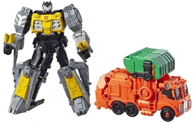 Фігурка Hasbro Transformers Кібервсесвіт Spark Armor Грімлок, 18 см (E4220/E4330)