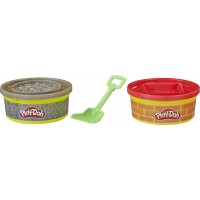 Игровой набор для лепки Hasbro Play-Doh Wheels Кирпич и камень (E4508/E4524)