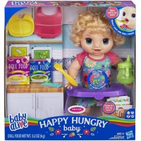 Кукла интерактивная Hasbro Baby Alive Голодный ребенок, 30 см (E4894)