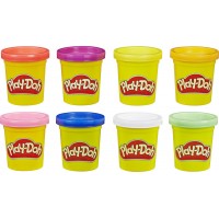 Игровой набор для лепки Hasbro Play-Doh Радуга, 8 цветов (E5044/E5062)
