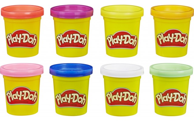 Игровой набор для лепки Hasbro Play-Doh Радуга, 8 цветов (E5044/E5062)