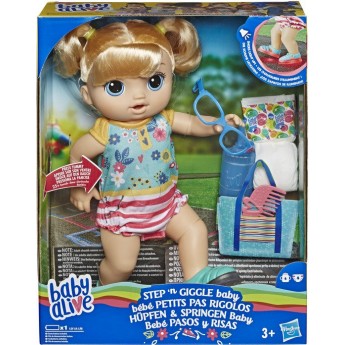 Кукла интерактивная Hasbro Baby Alive Первые шаги, 30 см (E5247)