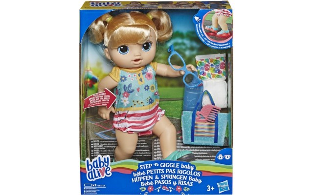 Кукла интерактивная Hasbro Baby Alive Первые шаги, 30 см (E5247)