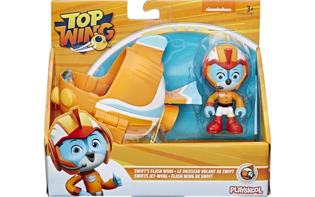 Игровой набор Hasbro Top Wing Свифт с машинкой (E5281/E5314)