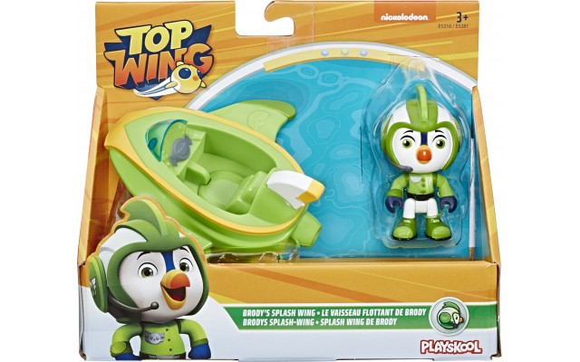 Игровой набор Hasbro Top Wing Броуди с машинкой (E5281/E5316)
