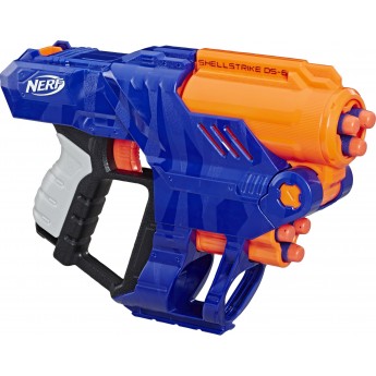 Бластер Hasbro NERF Elite Shellstrike DS-6, 6 патронів (E6170)
