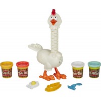 Игровой набор для лепки Hasbro Play-Doh Курочка Чудо в перьях (E6647)