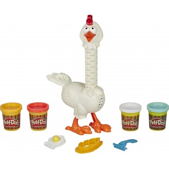 Ігровий набір для ліплення Hasbro Play-Doh Курочка Чудо в пір'ї (E6647)