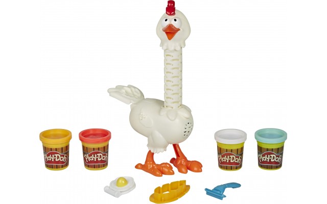 Ігровий набір для ліплення Hasbro Play-Doh Курочка Чудо в пір'ї (E6647)
