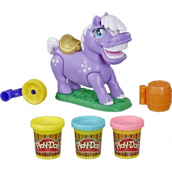 Ігровий набір для ліплення Hasbro Play-Doh Весела поні-трюкач (E6726)