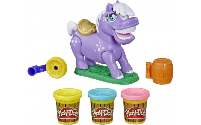 Игровой набор для лепки Hasbro Play-Doh Веселая пони-трюкач (E6726)