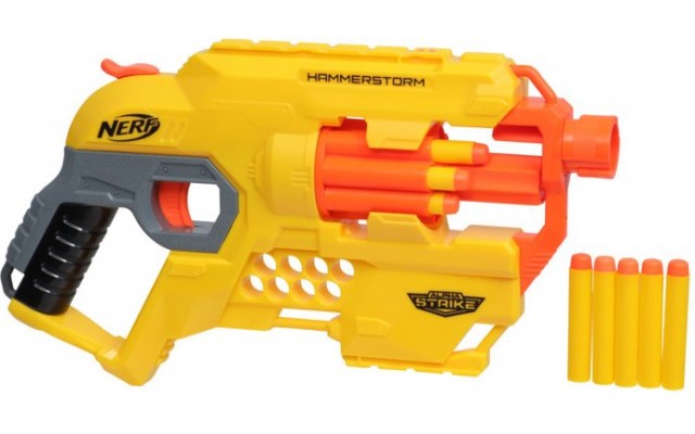 Бластер Hasbro Nerf Alpha Strike Hammershot, 8 патронів (E6748)