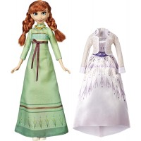 Кукла Hasbro Disney Frozen 2 Анна с дополнительным нарядом, 28 см (E5500/E6908)
