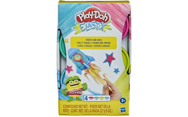 Игровой набор для лепки Hasbro Play-Doh Elastix Bright (E6967/E9864)