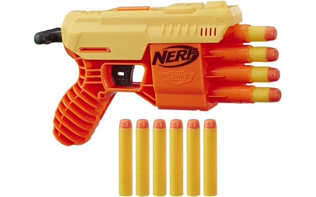 Бластер Nerf Alpha Strike Fang QS-4, 10 патронів (E6973)