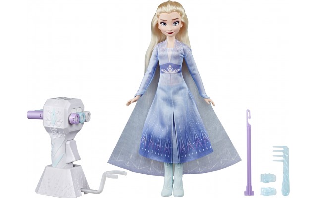 Кукла Hasbro Disney Frozen 2 Эльза с аксессуарами для волос (E6950/E7002)