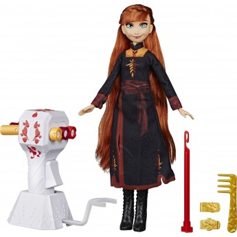 Кукла Hasbro Disney Frozen 2 Анна с аксессуарами для волос (E6950/E7003)