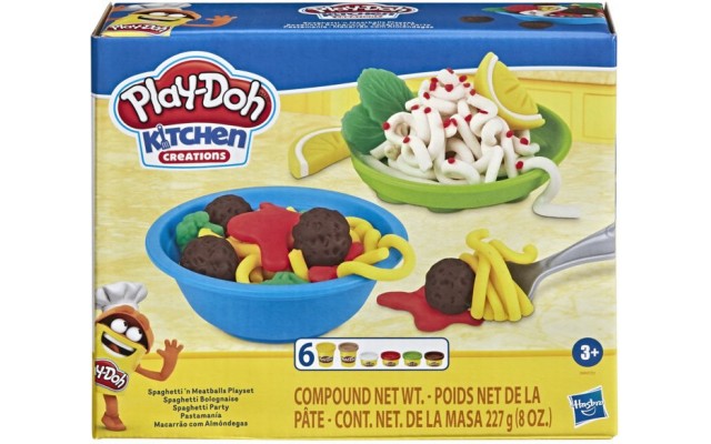 Игровой набор для лепки Hasbro Play-Doh Кухонные принадлежности Спагетти (E7253/E8680)