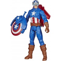 Фігурка Hasbro Marvel Avengers Titan Hero Капітан Америка, 30 см (E7374)
