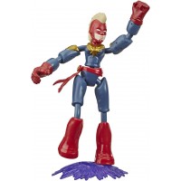 Фигурка Hasbro Avengers Bend end Flex Капитан Марвел, 15 см (E7377/E7872)