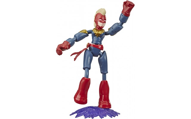 Фигурка Hasbro Avengers Bend end Flex Капитан Марвел, 15 см (E7377/E7872)