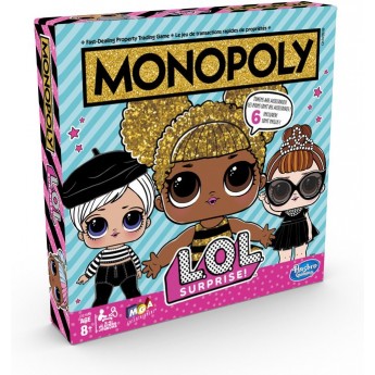 Настільна гра Hasbro Монополія ЛОЛ Сюрприз, англійська (E7572)