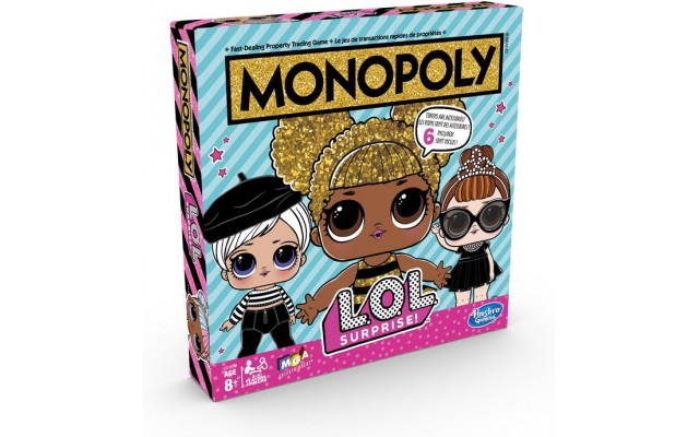 Настільна гра Hasbro Монополія ЛОЛ Сюрприз, англійська (E7572)