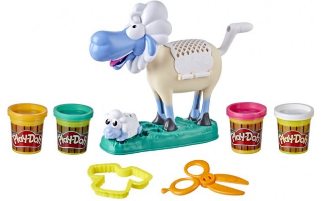 Игровой набор для лепки Hasbro Play-Doh Стрижка овец (E7773)
