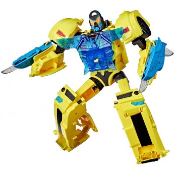 Интерактивная игрушка Hasbro Transformers Cyberverse Battle Call Офицер Бамблби, 25 см (E8228/E8381)