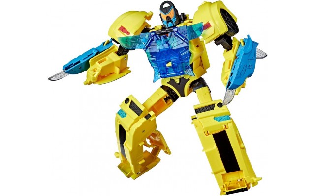 Интерактивная игрушка Hasbro Transformers Cyberverse Battle Call Офицер Бамблби, 25 см (E8228/E8381)