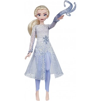 Кукла интерактивная Hasbro Disney Frozen 2 Эльза, 35 см (E8569)
