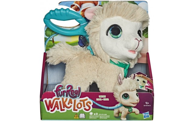 Интерактивная игрушка Hasbro FurReal Friends Озорная Лама на поводке, со звуком (E8725/E8728)