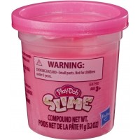 Баночка слайма Hasbro Play-Doh Розовый металлик (E8790/E8808)