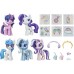 Игровой набор Hasbro My Little Pony Блестящие единороги с сюрпризами (E9106) title=