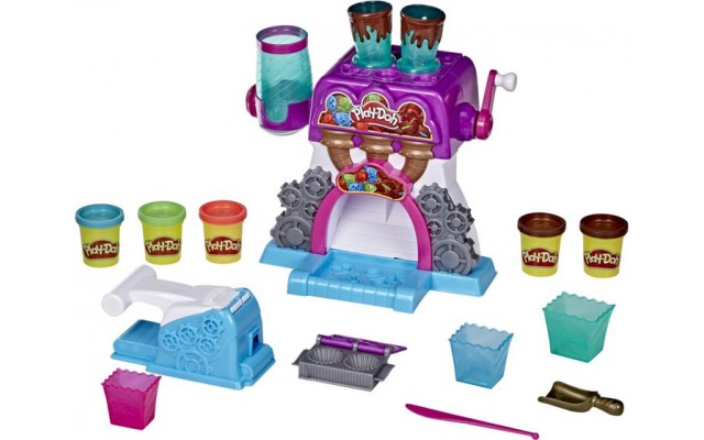 Ігровий набір для ліплення Hasbro Play-Doh Фабрика цукерок (E9844)