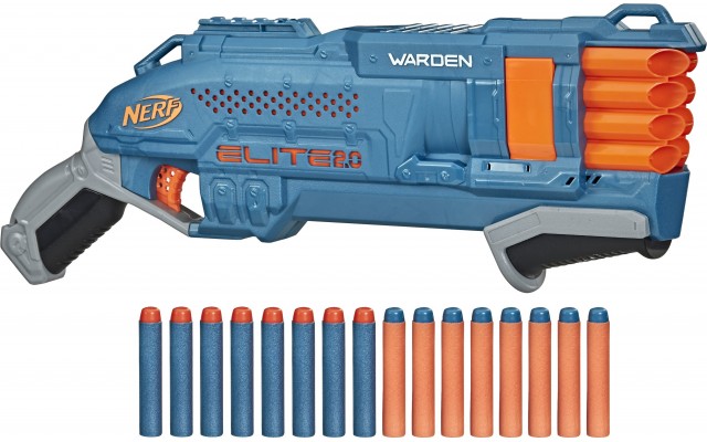 Бластер Hasbro Nerf Elite 2.0 Warden DB-8, 16 патронов (E9959)