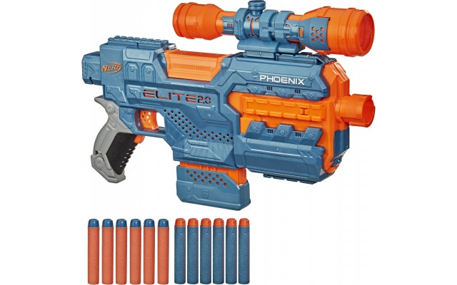 Бластер Hasbro Nerf Elite 2.0 Phoenix CS-6, 12 патронов (E9961)