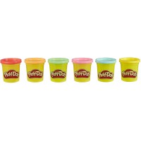 Набор для лепки Hasbro Play-Doh Rainbow Split and Share Pack, 6 баночек (F0605/F0629)